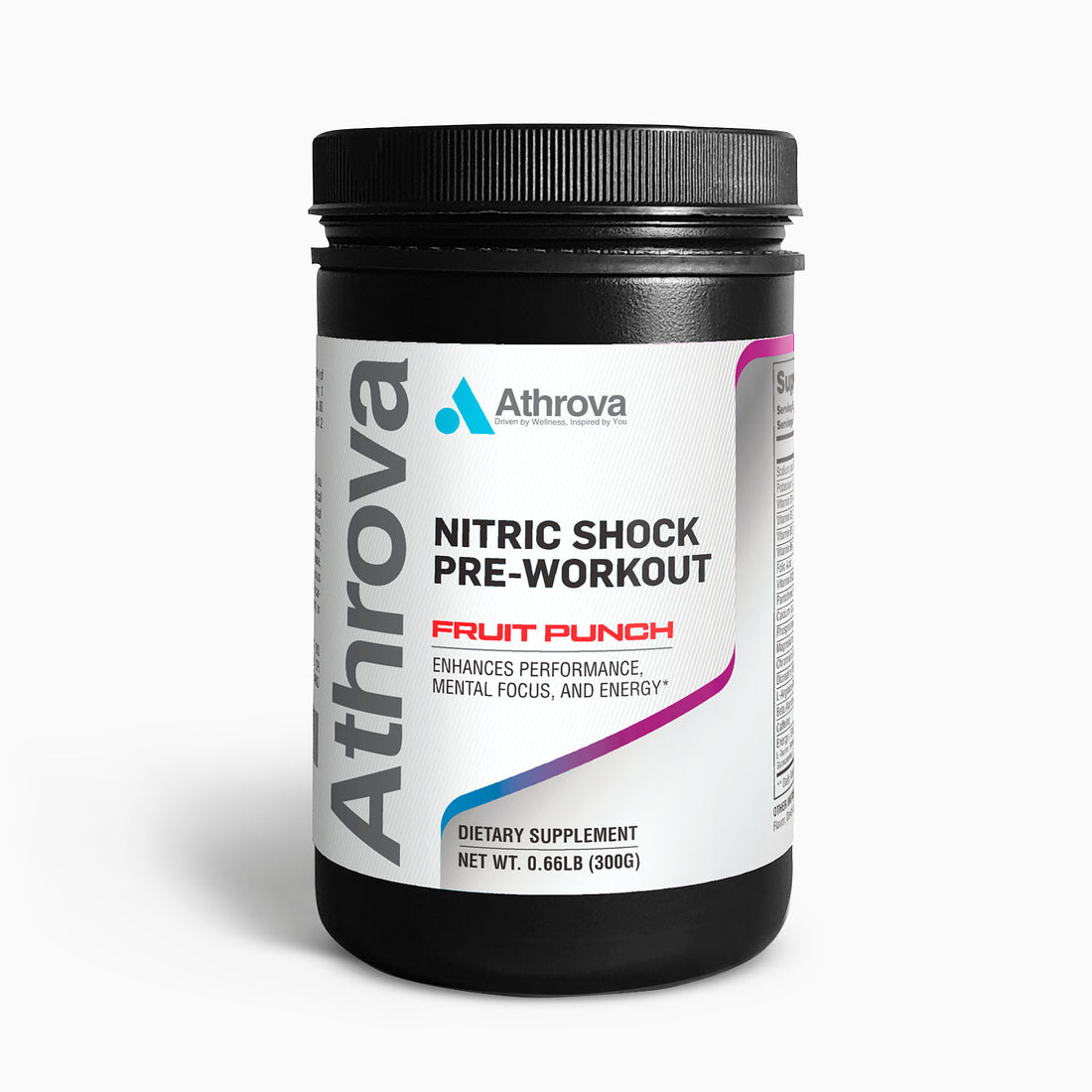 Nitric Shock Pre-Workout Powder (Fruit Punch)