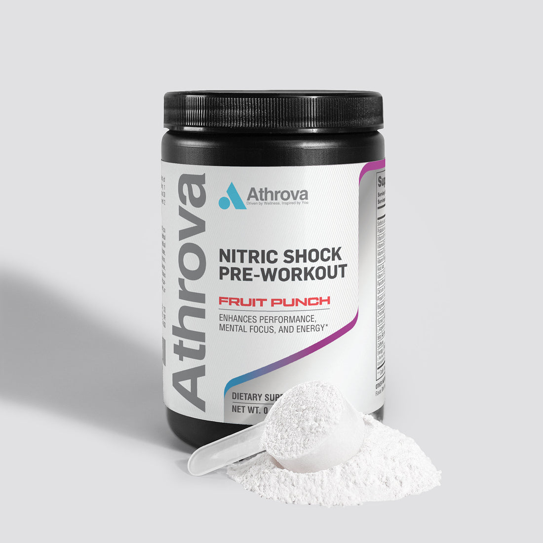 Nitric Shock Pre-Workout Powder (Fruit Punch)