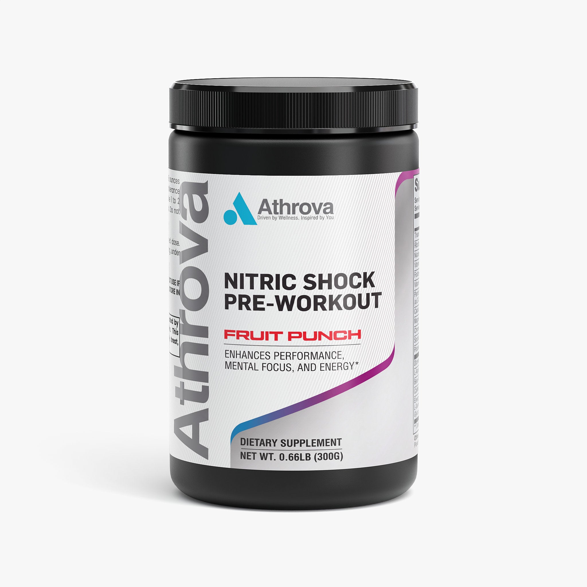 Nitric Shock Pre-Workout Powder (Fruit Punch)