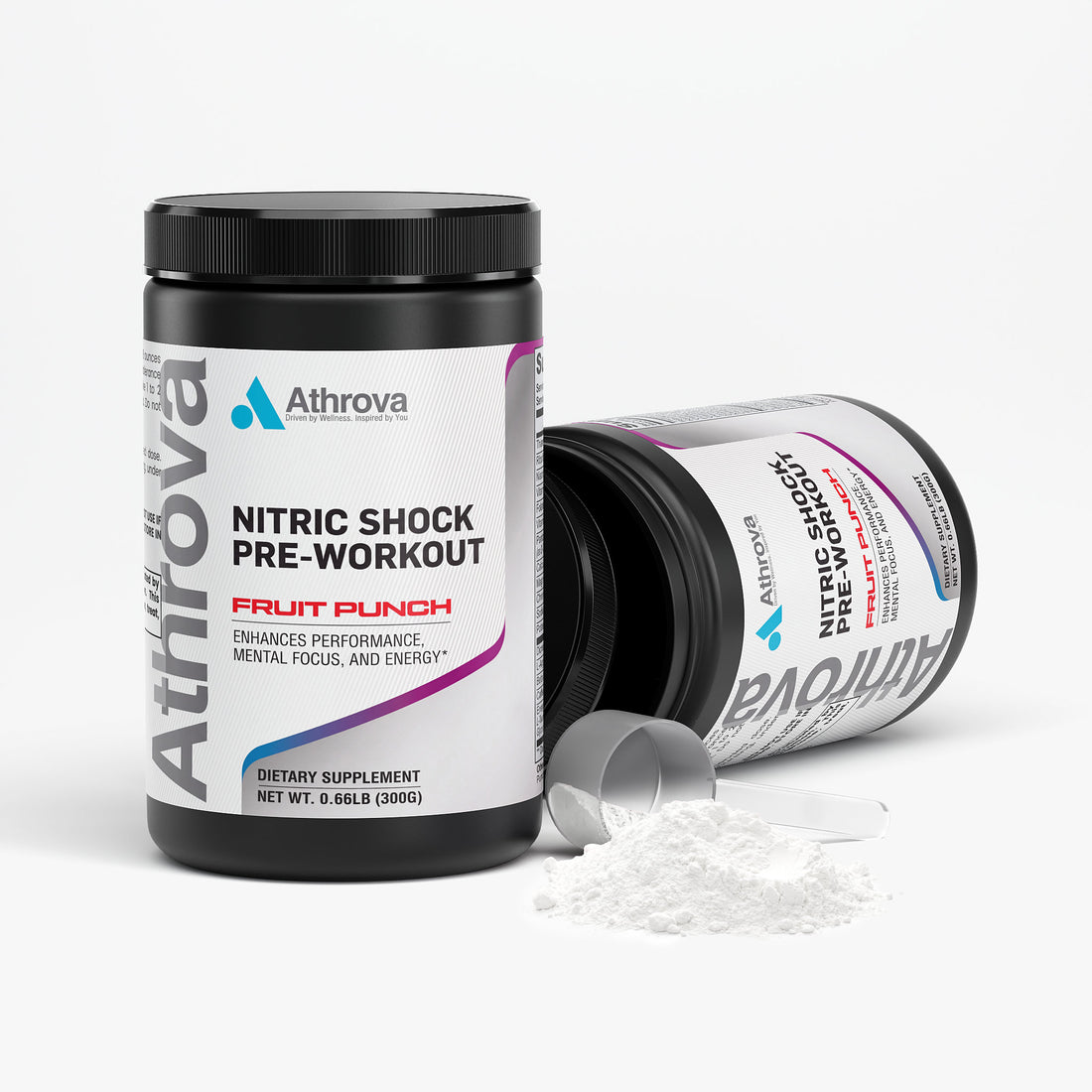 Nitric Shock Pre-Workout Powder (Fruit Punch)